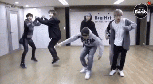 Bts Crazy Dancing In Practice Room GIF