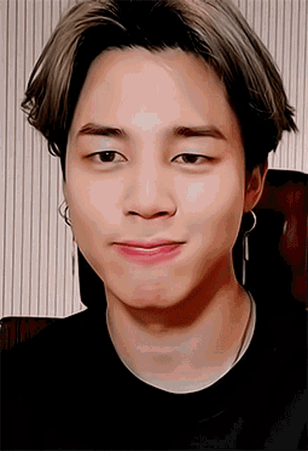 Bts Jimin Cute Eye Smile Hmm GIF
