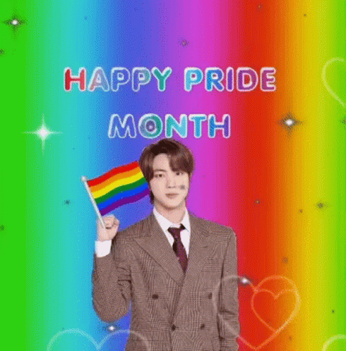 Bts Jin Happy Pride Month GIF