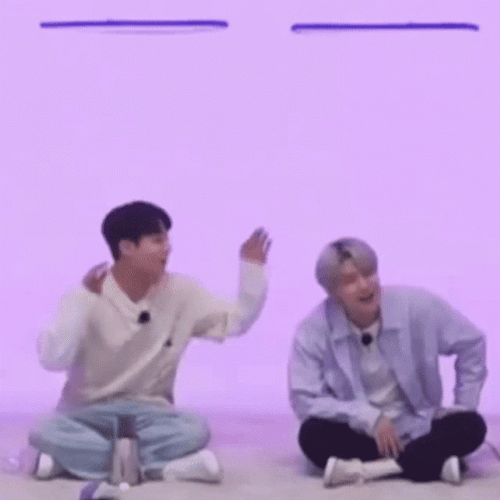 BTS Jungkook Suga Pat On The Back GIF