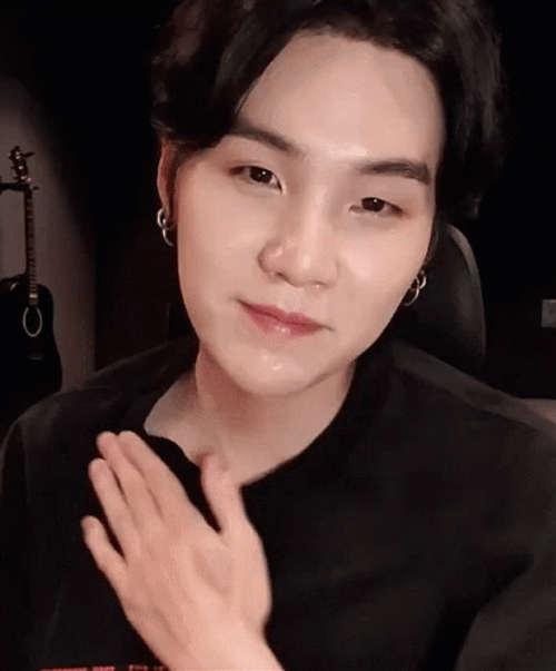 BTS Suga Yoongi Smile GIF