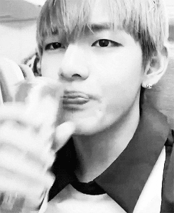 Bts V Kim Taehyung Makes Face Angry GIF