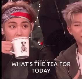 Bts V Whats The Tea For Today GIF