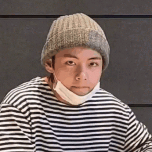 Bts V Winking GIF