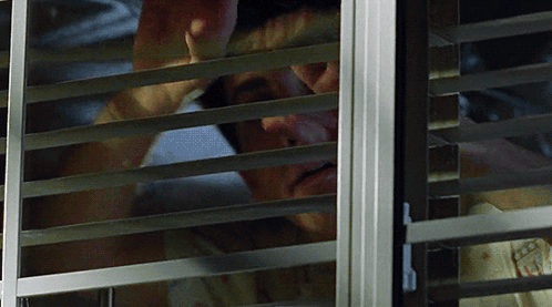 Bubble Boy Seeing In The Window GIF