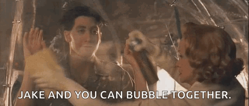 Bubble Boy You Can Bubble Together GIF