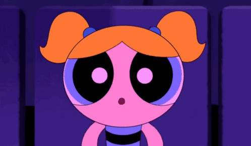 Bubbles Powerpuff Girls Heart Eyes Theater GIF