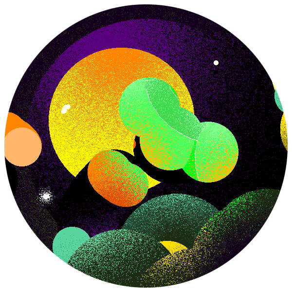 Bubbly Art Animation GIF