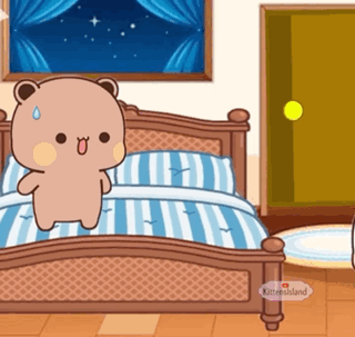 Bubu Dudu Bed Cuddles GIF