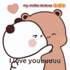 Bubu Dudu I Love You Hug GIF