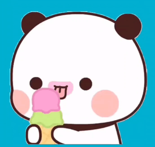 Bubu Eats Ice Cream Dudu GIF