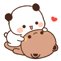 Bubu Kiss Dudu Sticker GIF