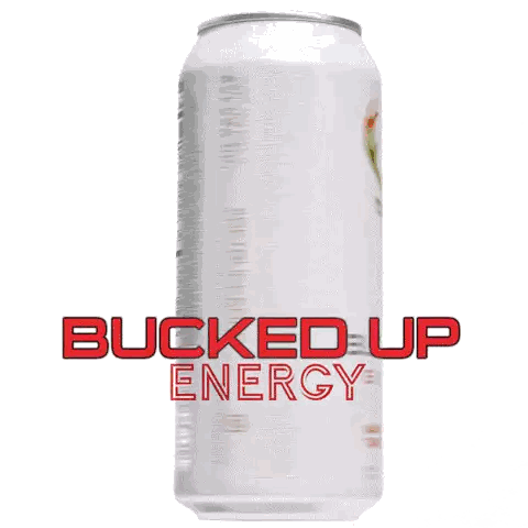 Bucked Up Energy Drink Can