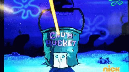 Bucket Saying Chum Bucket