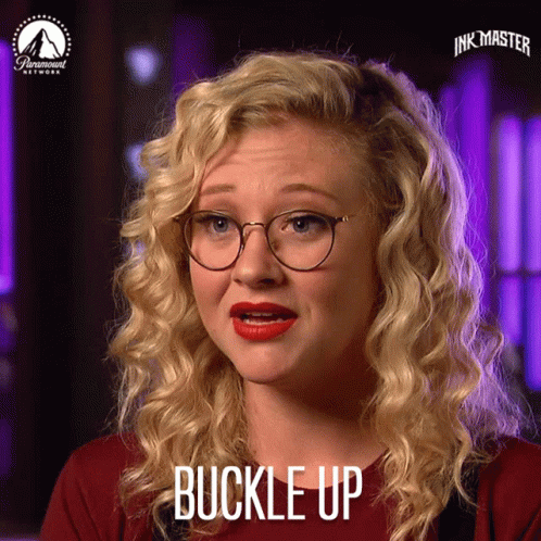 Buckle Up With Feeling GIF