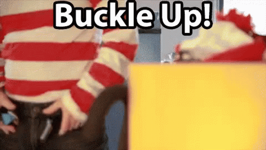 Buckle Up Belt GIF