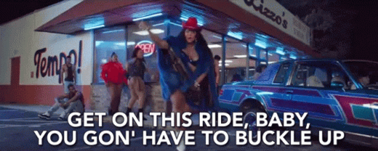 Buckle Up Get On The Ride GIF
