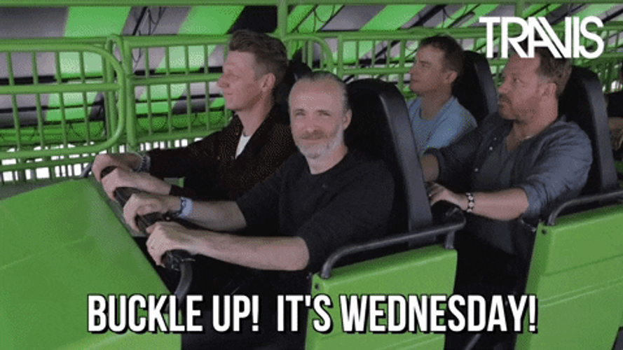 Buckle Up Ready To Go Funny Wednesday GIF