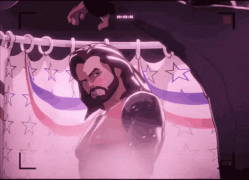 Bucky Barnes Cartoon Winter Soldier Robot Arm GIF