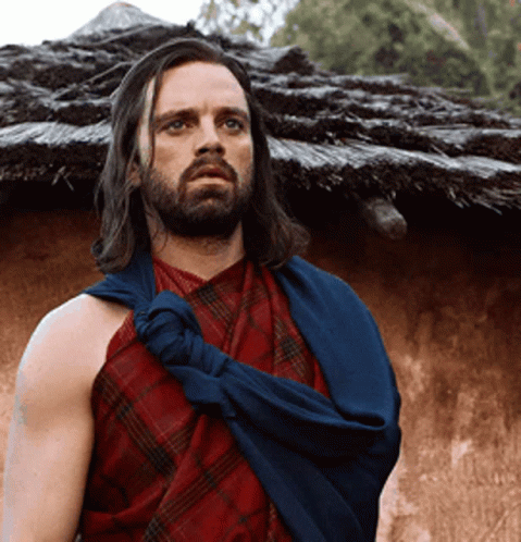 Bucky Barnes Whitewolf Arm GIF