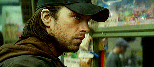 Bucky Gritting His Teeth GIF