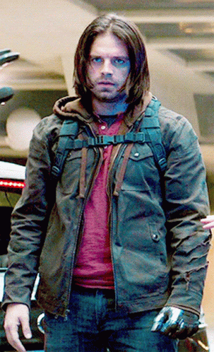 Bucky In Casual GIF