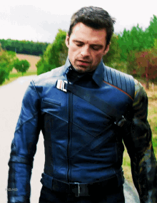 Bucky Walking Disappointedly GIF