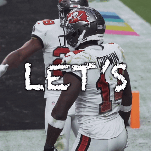 Bucs Chris Godwin Let's Go Baby GIF