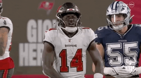 Bucs Chris Godwin Walking Proud GIF
