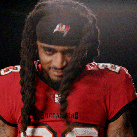 Bucs Ryan Neal Shows Muscle Nodding GIF