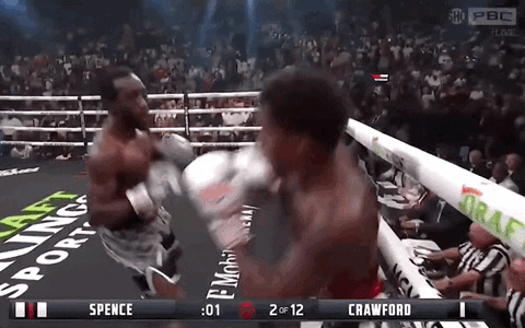 Bud Crawford Beat Errol Spence GIF