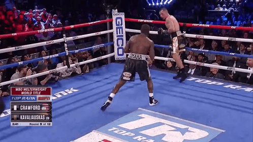 Bud Crawford Knockdown Egidijus Kavaliauskas GIF