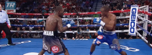 Bud Crawford Knockdown His Opponent GIF
