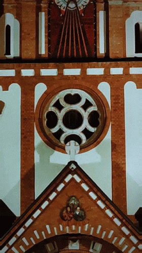 Budapest Church Exterior Shot GIF
