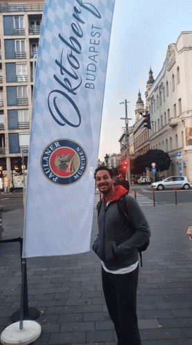 Budapest Oktoberfest Flag GIF