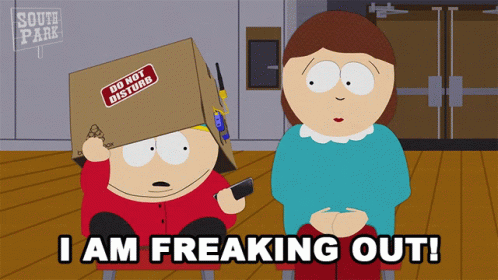 Buddha Box Amusing Freak Out GIF