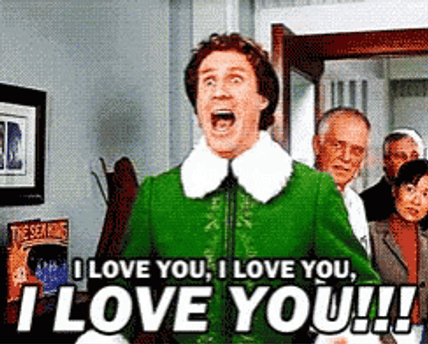 Buddy The Elf GIF