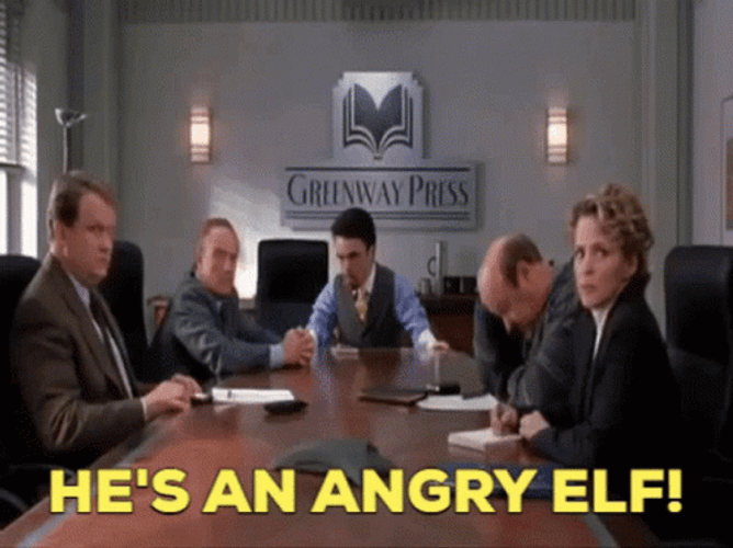 Buddy The Elf An Angry Elf GIF
