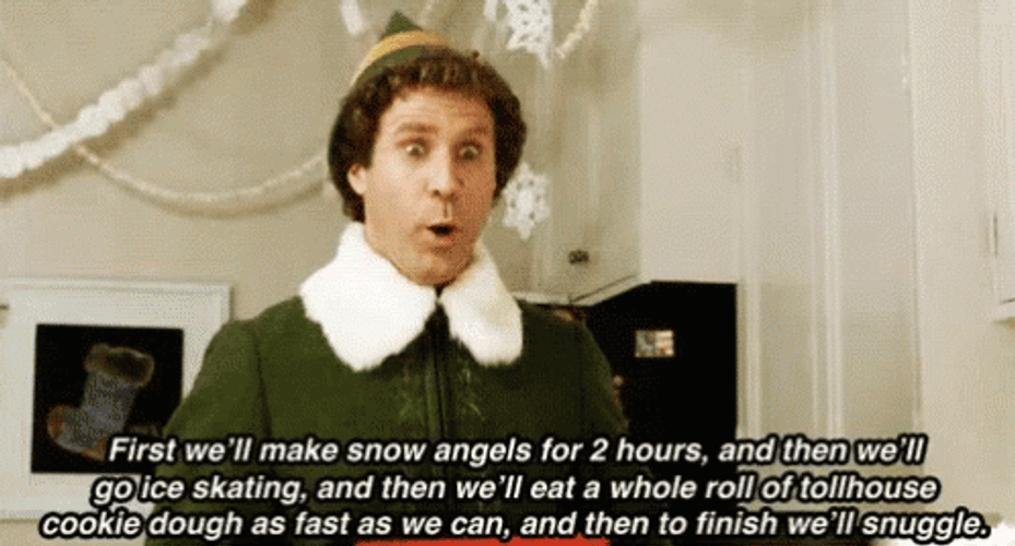 Buddy The Elf Excited Making Plans GIF