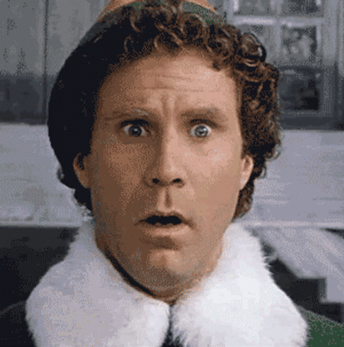 Buddy The Elf Funny Shouting GIF