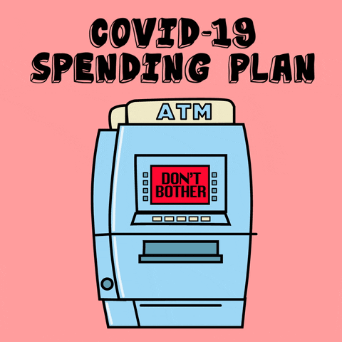 Budget Plan Because Covid's Not Gone Yet GIF