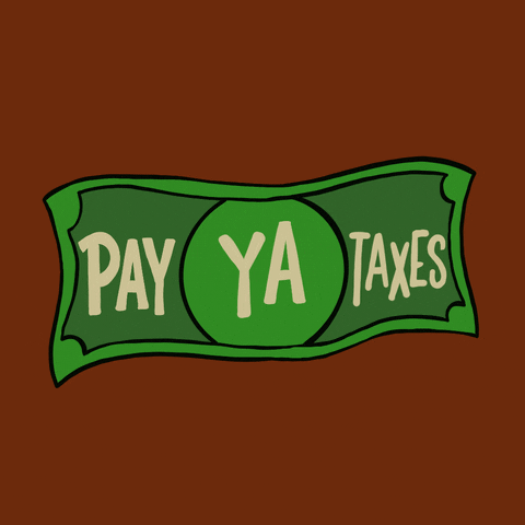 Budget Your Money Taxes Got To Be Paid GIF