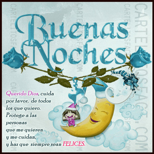 Buenas Noches Bendiciones GIF