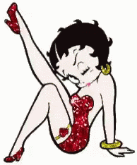 Buenas Noches Betty Boop 194 X 234 Gif GIF