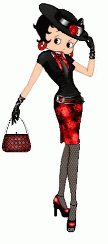 Buenas Noches Betty Boop 221 X 498 Gif GIF