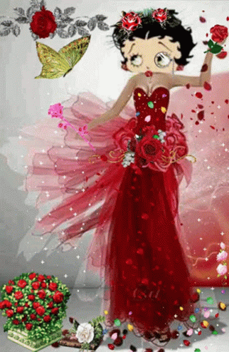 Buenas Noches Betty Boop 325 X 498 Gif GIF