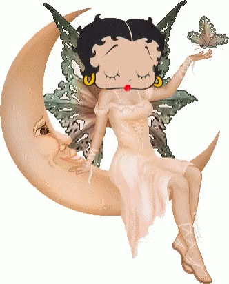 Buenas Noches Betty Boop 332 X 412 Gif GIF