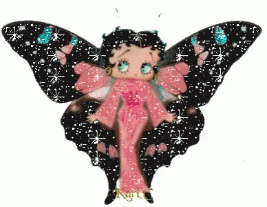 Buenas Noches Betty Boop 388 X 300 Gif GIF