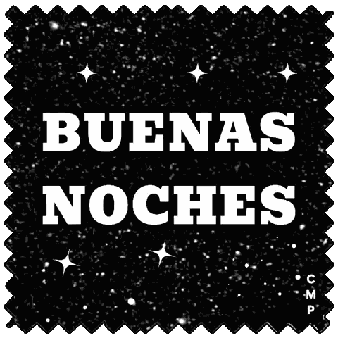 Buenas Noches Black and White