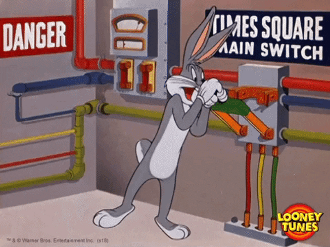 Buenas Noches Bugs Bunny GIF